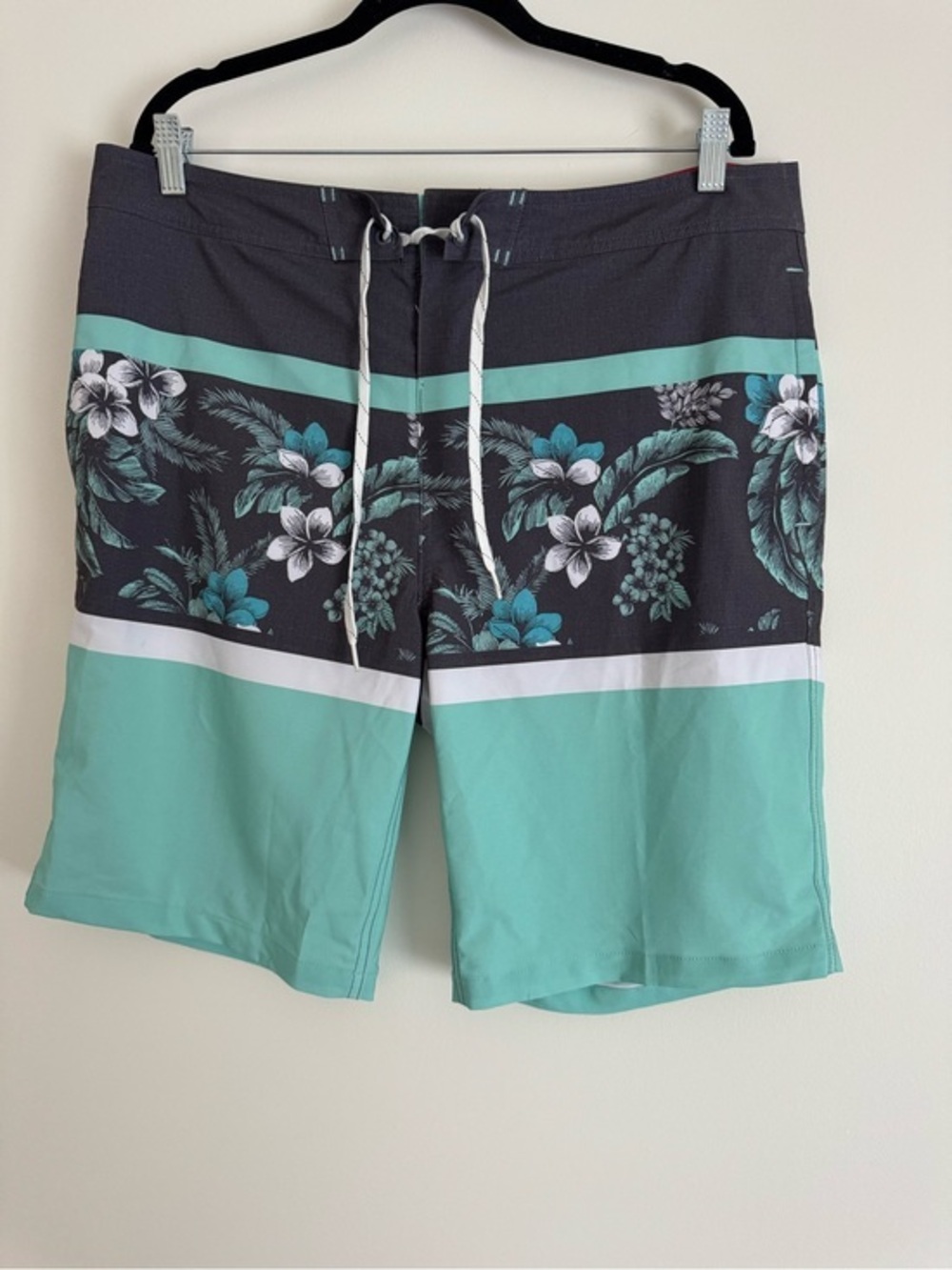 Goodfellow & Co Turquoise Swim Hawaiian Shorts